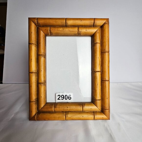 Aaron Brothers “Tropical Honey” 5x7 Frame – Bamboo-Inspired Warm Wood Style - Picture 11 of 11